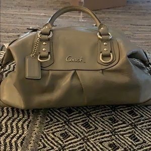 Coach Sabrina Leather Satchel Shoulder Bag